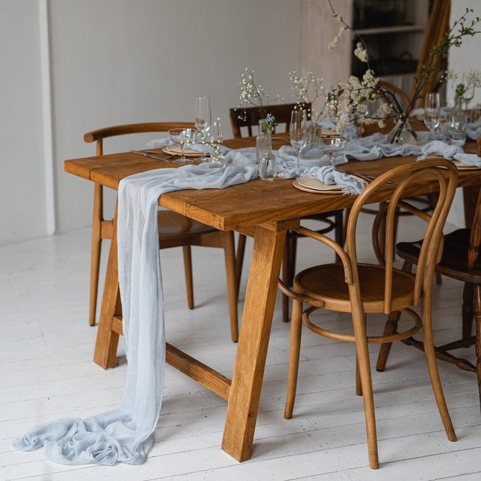 Cotton Gauze Table Runners
