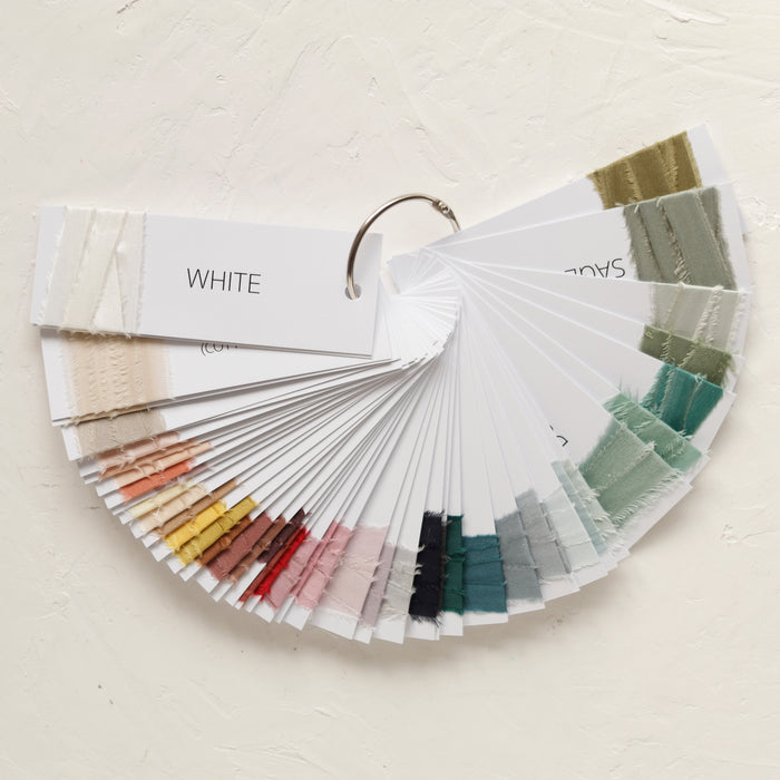 Crepe De Chine Silk Ribbons