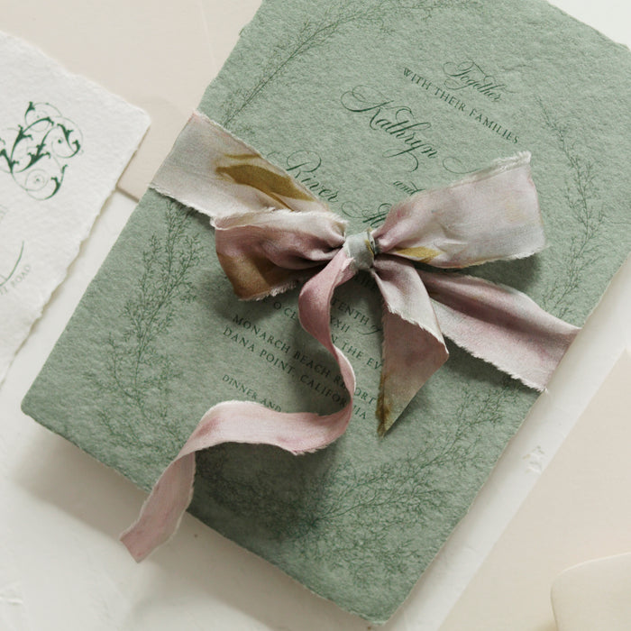 Variegated silk ribbon -'' Renaissance II''