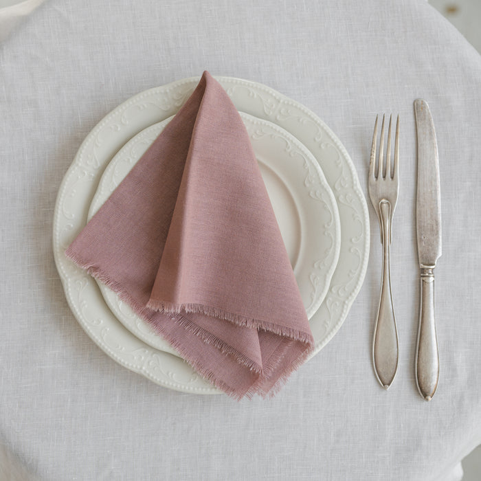 Cotton Napkins - DUSTY ROSE