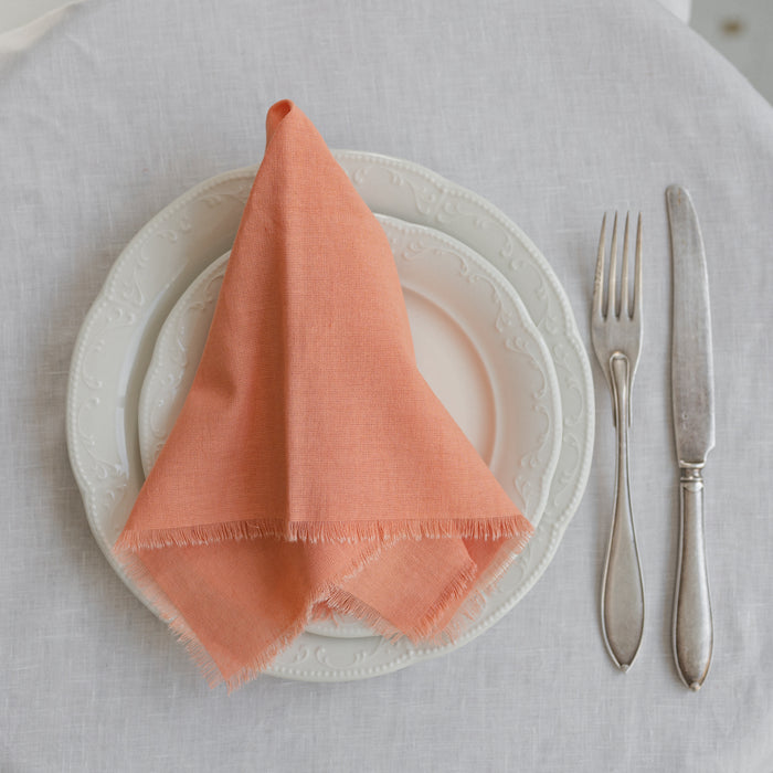 Cotton Napkins - NECTARINE