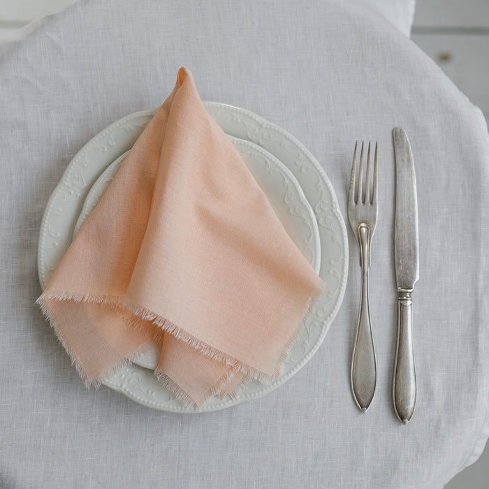 Cotton Napkins - PEACH