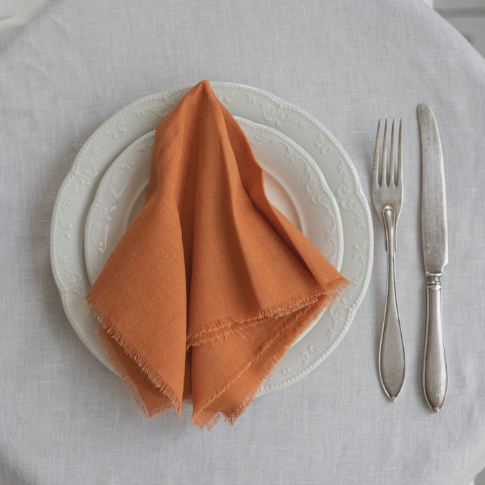 Cotton Napkins - PUMPKIN